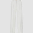 Women Essential Pants Wide Off White