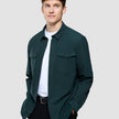 Essential Overshirt Pine Green