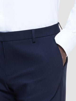Essential Suit Pants Regular Midnight Blue