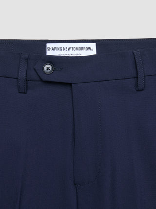 Essential Suit Pants Slim Midnight Blue