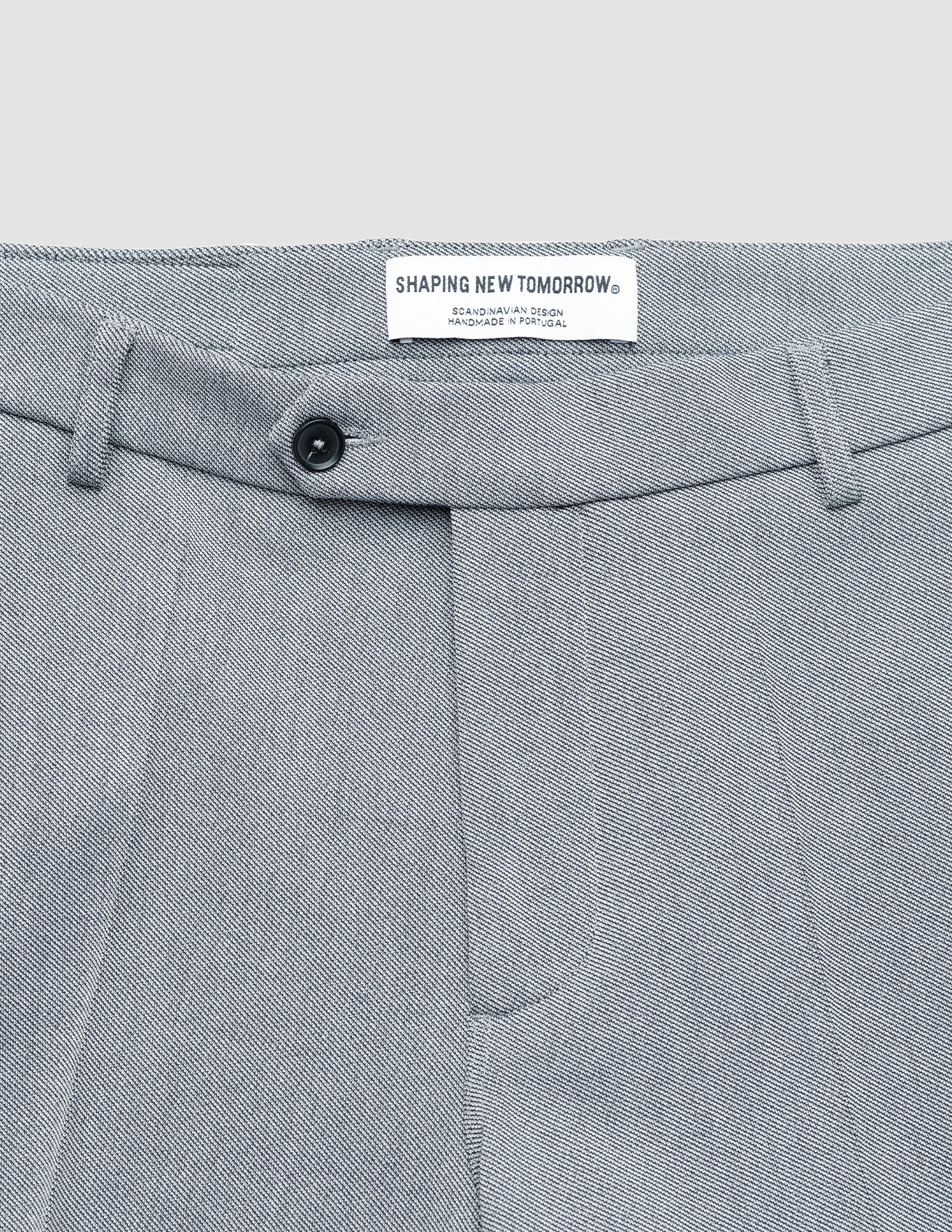 Essential Suit Pants Regular Ash Twill