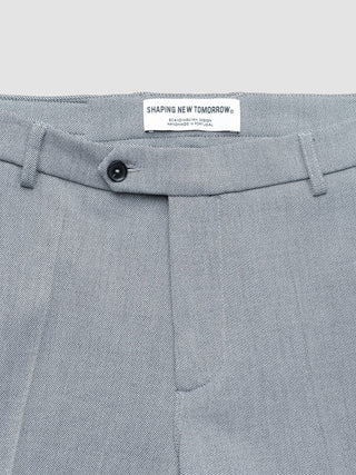 Essential Suit Pants Relaxed Fit Ash Twill
