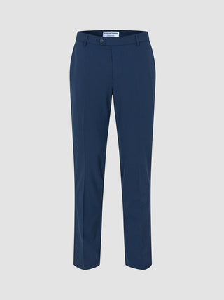 Essential Suit Pants Regular Navy Checks