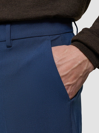 Essential Suit Pants Relaxed Fit Navy Checks