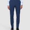 Essential Suit Pants Slim Navy Checks