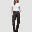 Women Evelin Jeans Tapered Chocolate