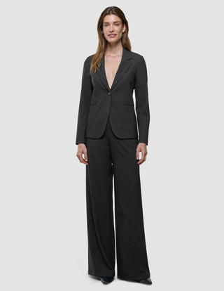Women Ease Fitted Blazer Black