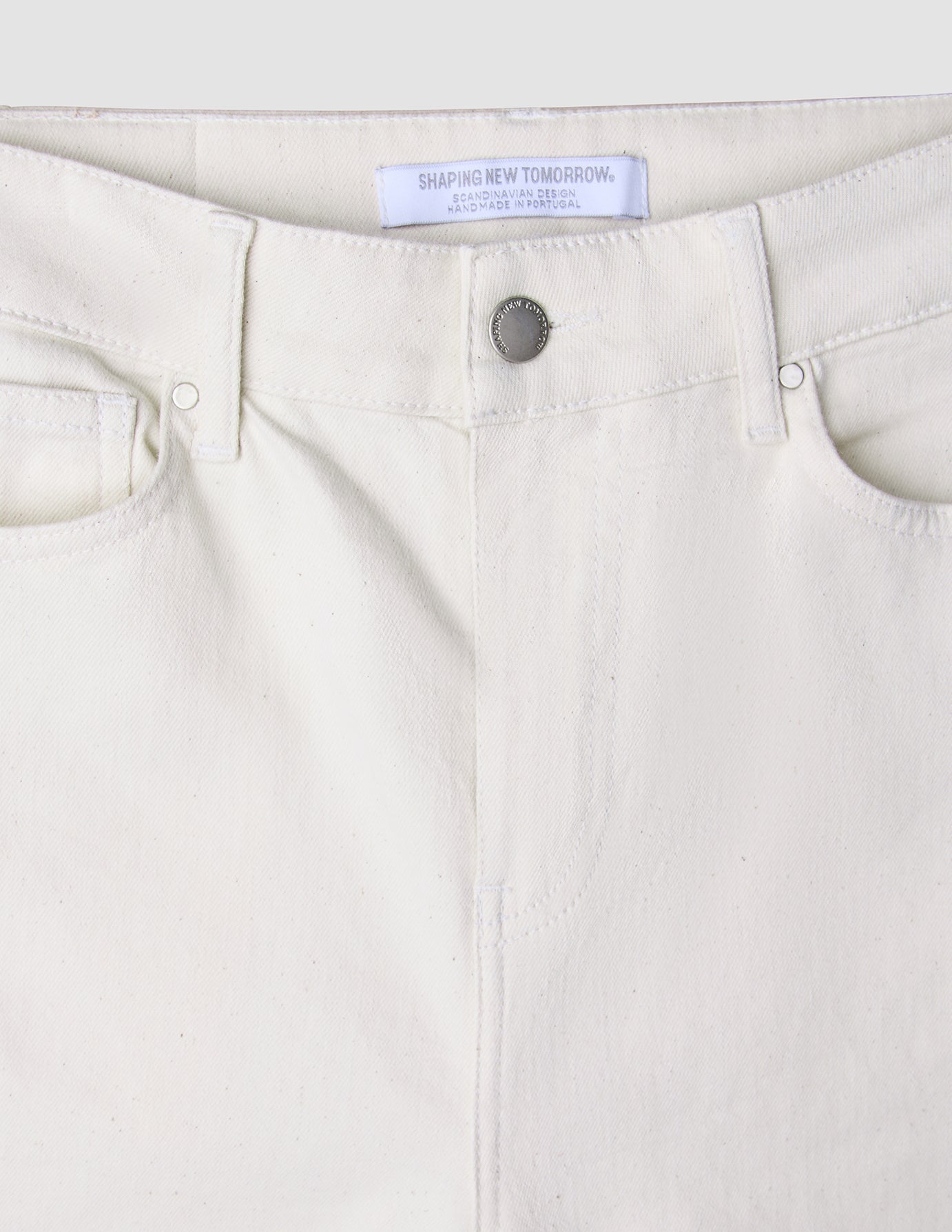 Women's Relaxed Jeans Off White