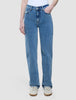 Jeans Straight Snow Blue Wash
