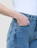 Jeans Straight Snow Blue Wash