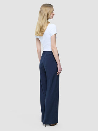 Women Linen Pants Relaxed Night Sky
