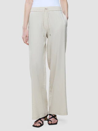 Women's Linen Pants Relaxed Sandy Beige
