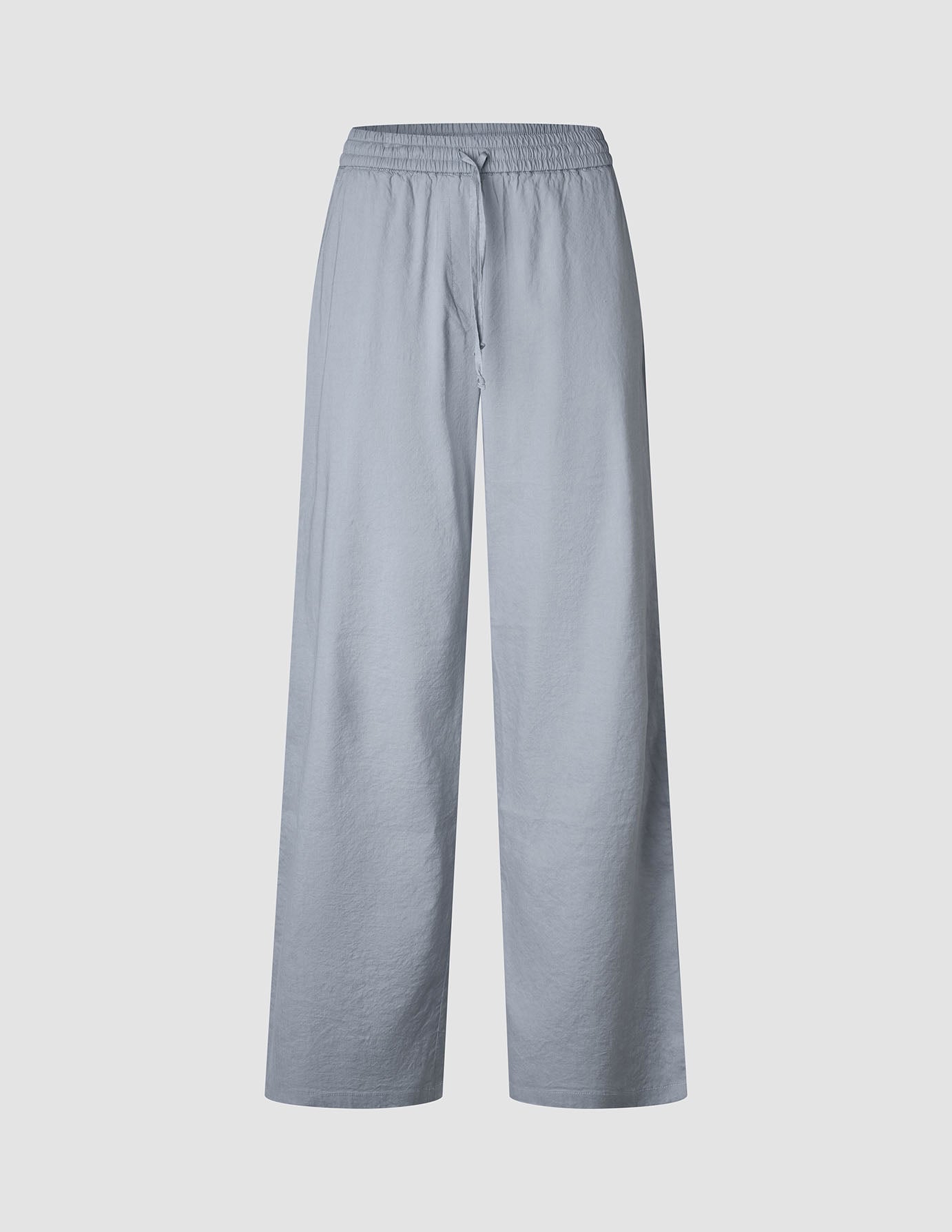 linen set stone grey top relaxed pants