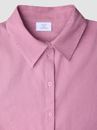 Women's Linen Shirt Dusty Cerise