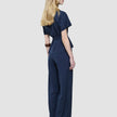 linen set night sky short sleeved shirt relaxed pants
