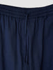 Women Linen Shorts Relaxed Night Sky