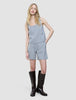 linen set stone grey top relaxed shorts
