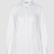 Women Oxford Shirt White Slim
