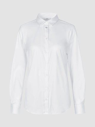 Women Oxford Shirt White Slim
