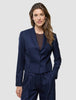 Raina Suit Nightsky Pinstripe Blazer and Wide Pants