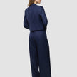 Women Raina Short Blazer Night Sky Pinstripe