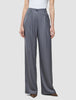 Women Raina Pants Wide Mid Grey Pinstripe
