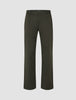 Refine Cotton Pants Relaxed Fit Dark Olive