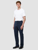 Refine Cotton Pants Relaxed Fit Navy