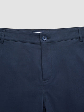 Refine Cotton Shorts Navy