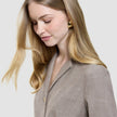 rhea set golden beige melange shirt pants