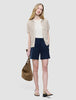 Women Rib T-Shirt Sandy Beige