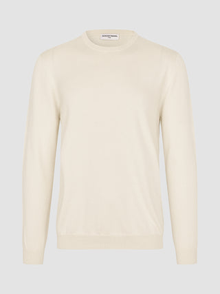 Seamless Core Knit Crewneck Birchwood