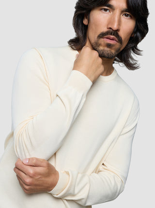 Seamless Core Knit Crewneck Birchwood