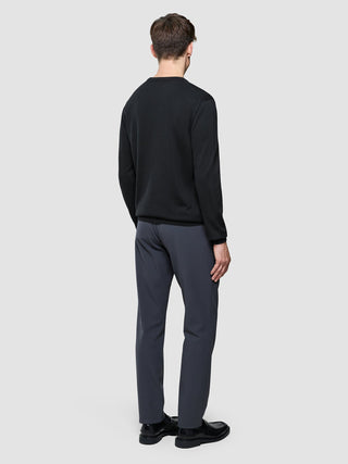 Seamless Core Knit Crewneck Black