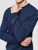 Seamless Core Knit Crewneck Dark Navy