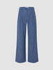 Women Serene Pants Wide Ombre Blue Herringbone
