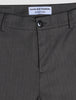 Siena Pants Relaxed Fit Herringbone Dark Brown