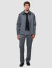 Siena Pants Relaxed Fit Herringbone Grey