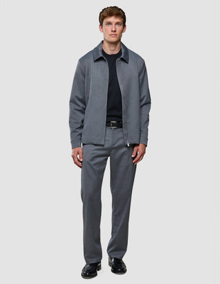 Siena Pants Relaxed Fit Herringbone Grey