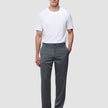 Siena Pants Relaxed Fit Herringbone Grey