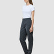 Women Skye Pants Tapered Charcoal Melange
