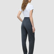 Women Skye Pants Tapered Charcoal Melange