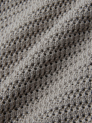 Women Structured Polo Long Sleeve Dark Sand