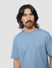 Supima T-Shirt Box Fit Rainy Blue