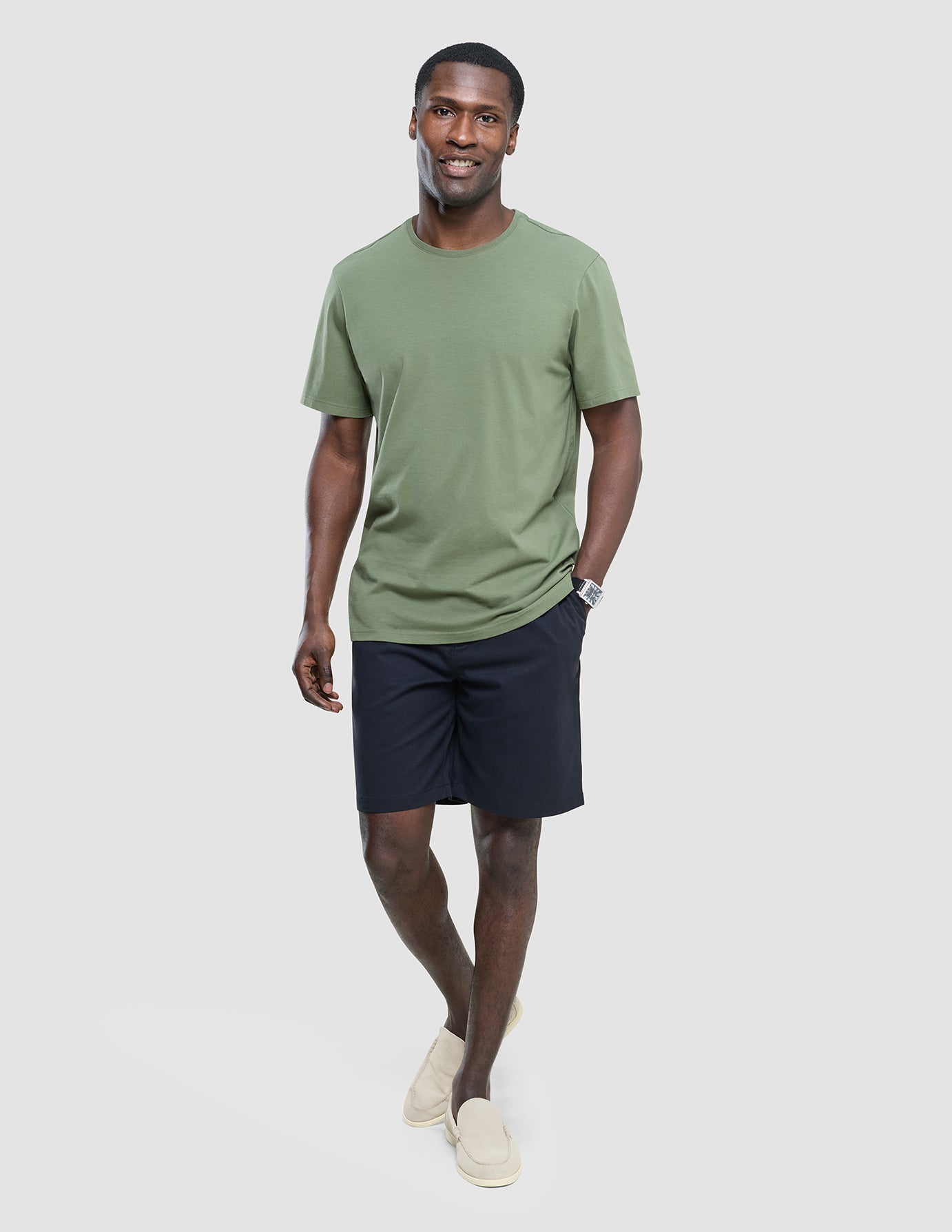 Supima T-shirt Clover Green