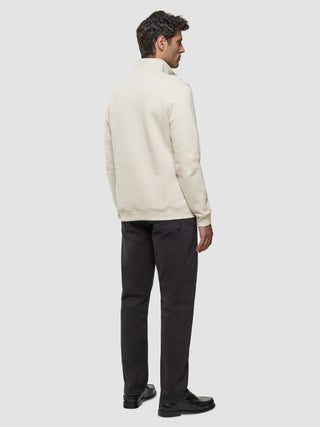 Sweat Half Zip Off White