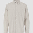 Tech Linen Casual Shirt Sandshell
