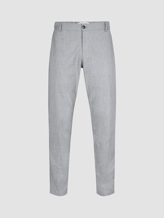 Tech Linen Elastic Pants Charcoal