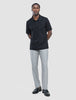 Tech Linen Elastic Pants Charcoal