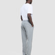 Tech Linen Elastic Pants Charcoal